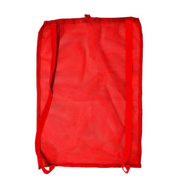 mochila de red roja